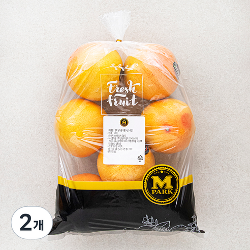 엠팍 남아공산 자몽, 2kg(5~8입), 2개
