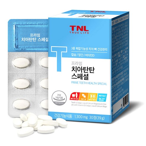 TNL 프라임 치아탄탄 스페셜, 30정, 1개