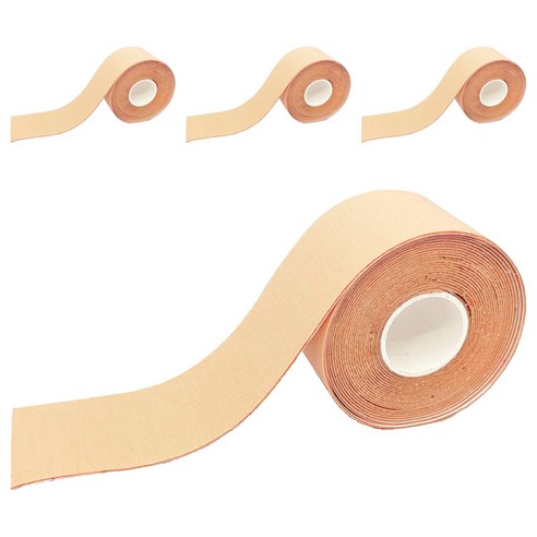 재니홈 볼륨업 잘라쓰는 니플패치 스킨 2.5cm x 5m, 4개