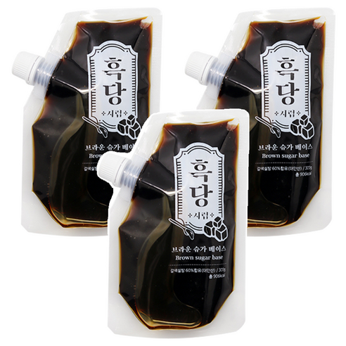 마녀의부엌 브라운슈가베이스, 300g, 3개