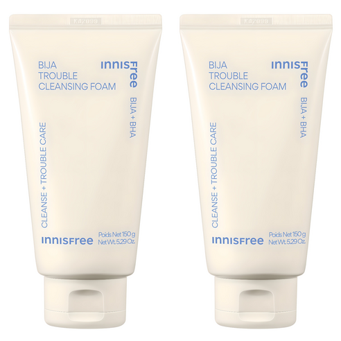 이니스프리 New 비자 바하 트러블 클렌징 폼, 150g, 2개