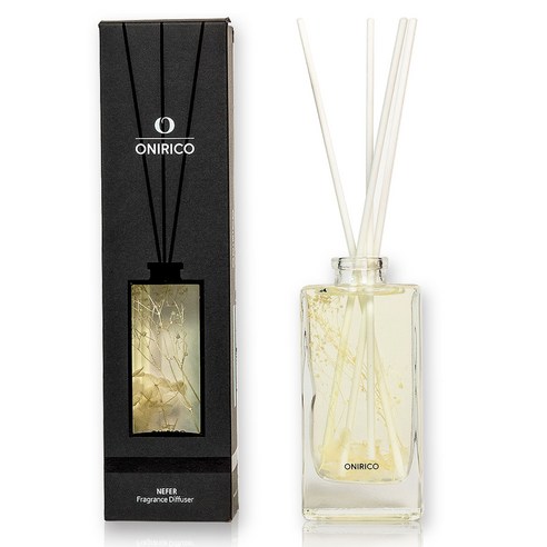 오니리코 고급 퍼퓸 네페르 생화 디퓨저 150ml, 스노우 엔젤, 1개