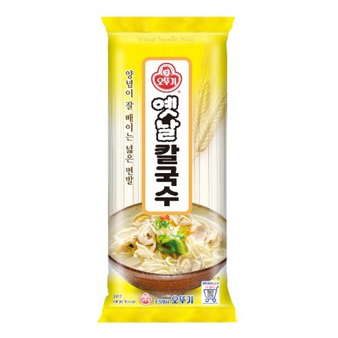 장칼국수 오뚜기 옛날 국수 칼국수, 500g, 1개 Best Top5