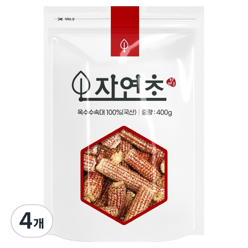 옥수수속대, 400g, 4개