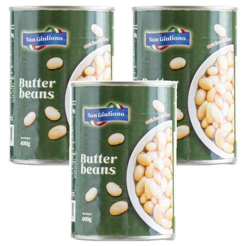 SANGIULIANO 버터빈, 3개, 400g