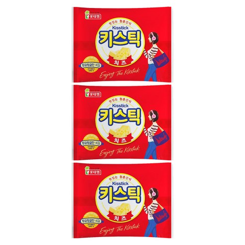롯데웰푸드 키스틱 치즈맛 소시지, 15g, 120개