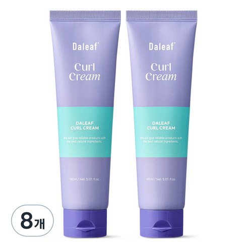 달리프 글램 컬크림, 150ml, 8개
