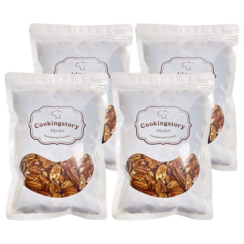 쿠킹스토리 피칸 반태, 300g, 4개