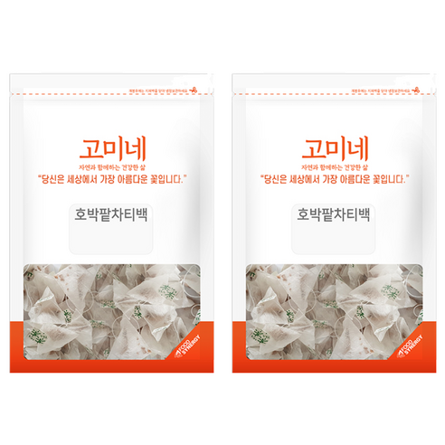고미네 호박 팥차 티백 50p, 1.5g, 50개입, 2개
