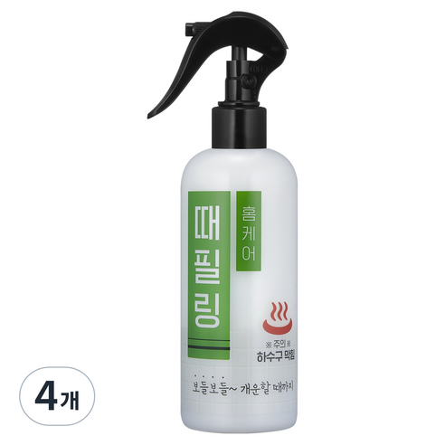 꽃을든남자 때 필링 개운할때까지 바디스크럽, 300ml, 4개