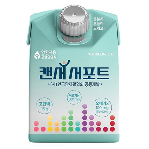 뉴트리코어 캔서서포트 영양조제식품, 1개, 200ml