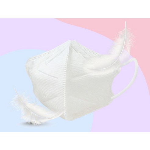 유쭈쭈 새부리형 KF94 마스크로 우리 아이 안심 호흡을 선물하세요.