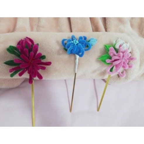 다양한 공예 활동에 활용할 수 있는 멋진 핑크 계열 철사