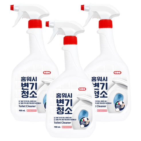 신희 홈워시 변기청소 세정제, 3개, 900ml
