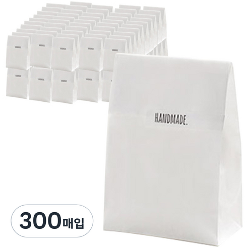 콤래드 종이봉투, 화이트 S, 300매입