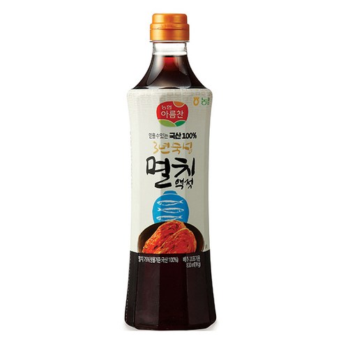 아름찬 국산 멸치액젓, 5kg, 1개