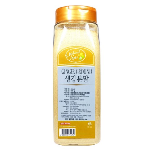 [신영] 천연 분말 생강, 400g, 1개