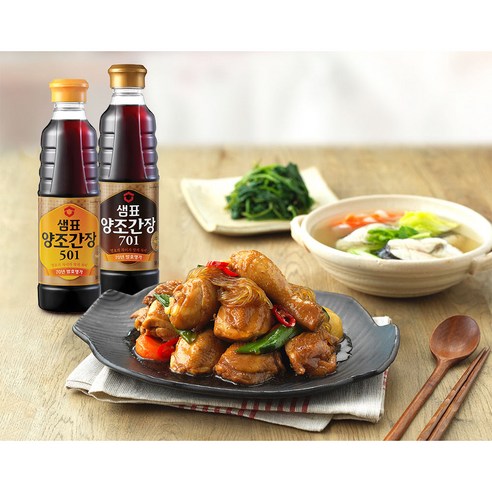 샘표 양조간장 501: 깊은 맛으로 완성하는 맛있는 집밥