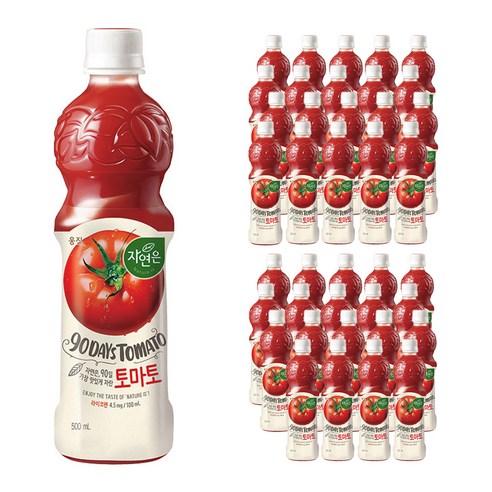 웅진 자연 토마토 주스 500ml, 40팩 토마토쥬스