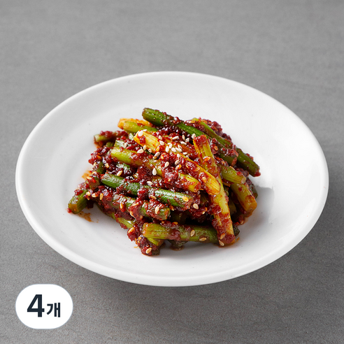 반찬천국 햇마늘 쫑무침, 200g, 4개
