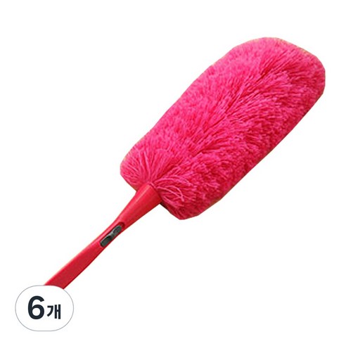 극세사 먼지털이, 핑크, 6개