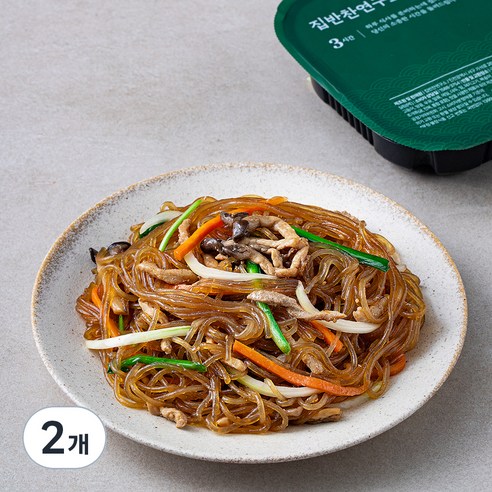 집반찬연구소 채소 햇당면 잡채, 450g, 2개