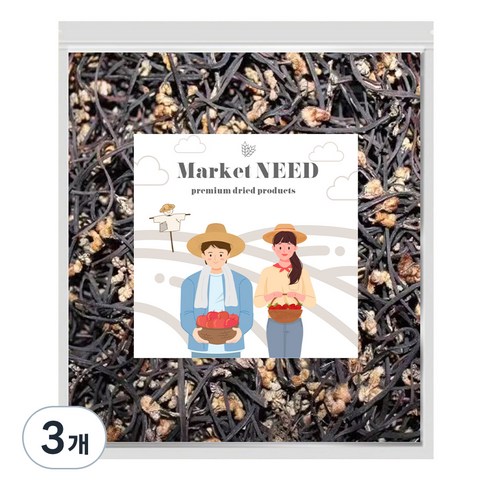 마켓니드 건고사리, 100g, 3개