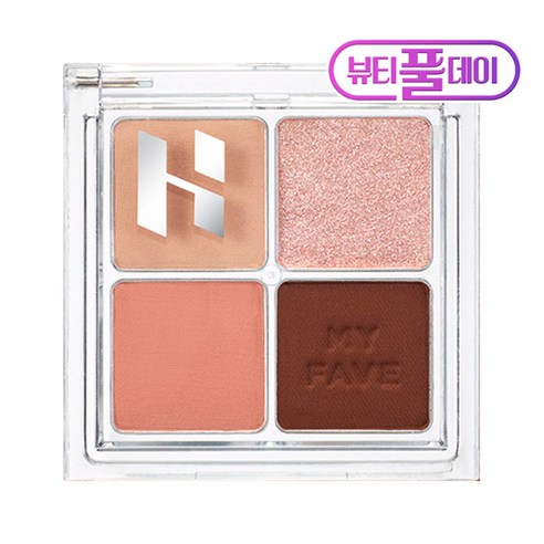 홀리카홀리카 마이 페이브 아이섀도우 팔레트 6.5g, 1개, 03 로즐리