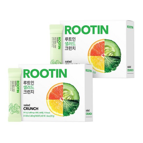 루트인 샐러드 크런치 20p, 29.7g, 2개