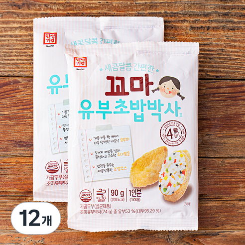 한성기업 꼬마 유부초밥박사 3, 90g, 12개