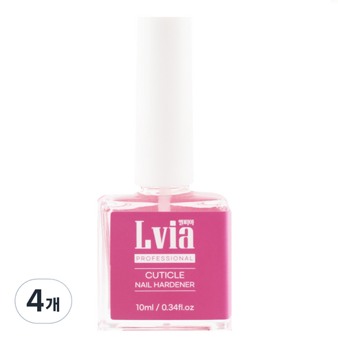 엘비아 케라틴 손톱 강화제, 10ml, 4개