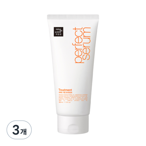 미쟝센 퍼펙트 세럼 트리트먼트, 330ml, 3개 헤어트리트먼트