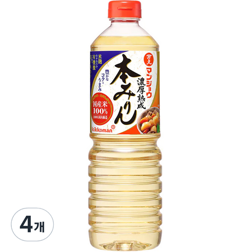 기꼬만 만죠우 혼미림, 4개, 1L