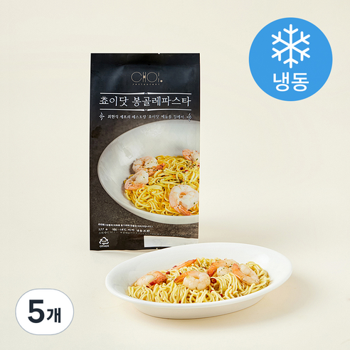 쵸이닷 봉골레 파스타 (냉동), 277g, 5개