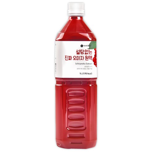 이제부터 설탕없는 진짜 오미자 원액, 1L, 1개입, 1개