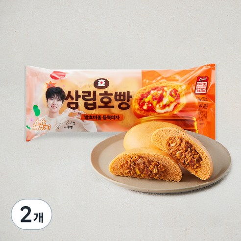 삼립호빵 발효미종 듬뿍피자 호빵, 95g, 4개입, 2개