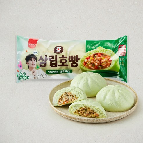 삼립호빵 발효미종 생생야채 호빵, 95g, 4개입, 1개