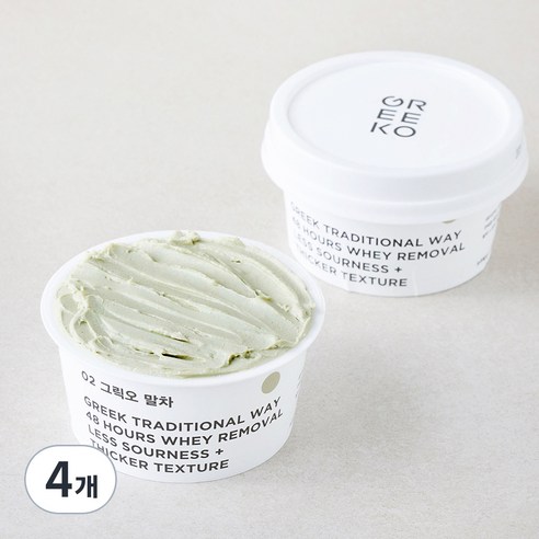 그릭오 말차 그릭요거트, 100g, 2개입, 2개