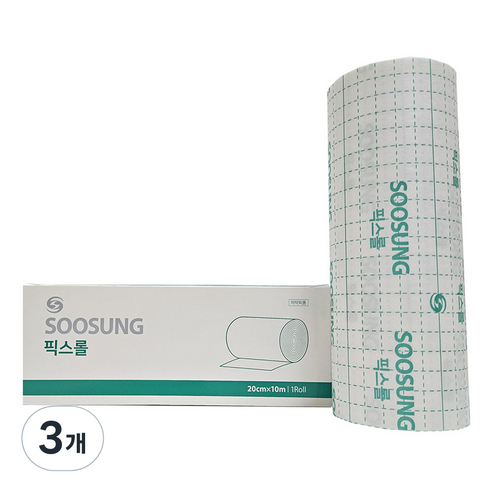 수성 픽스롤 20cm x 10m, 1개입, 3개
