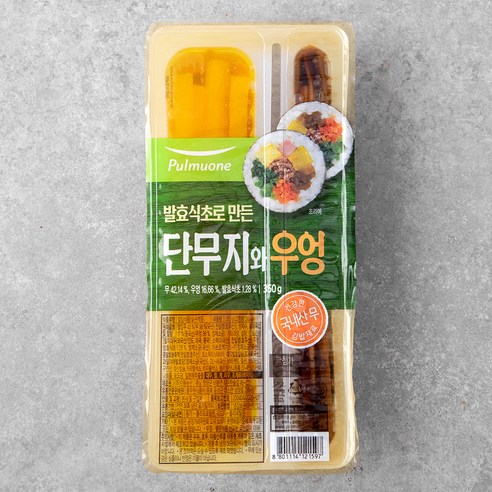 풀무원 김밥용 단무지와우엉, 350g, 1개