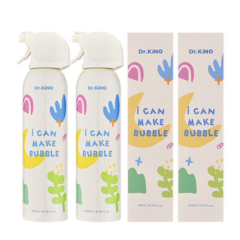 닥터키노 아동용 굿 버블 바디워시 클렌저 샴푸, 200ml, 2개