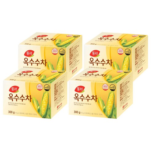 동서 옥수수차 티백, 10g, 30개입, 4개