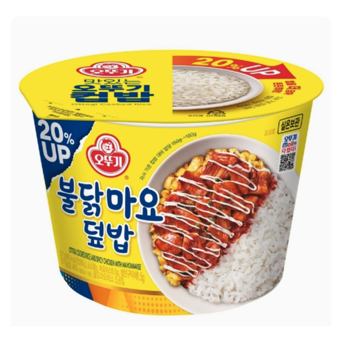 맛있는 오뚜기 컵밥 불닭마요덮밥, 1개, 277g