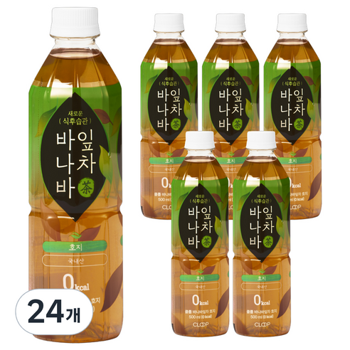 클룹 바나바잎차 호지, 24개, 500ml