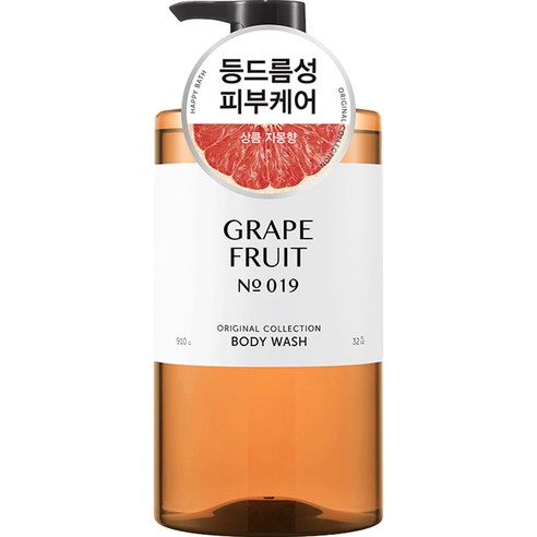 해피바스 오리지널 컬렉션 자몽 바디워시, 1개, 910g