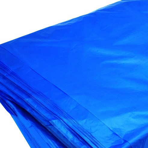 파란비닐 업소용 대형 비닐봉지, 80L, 100매 
세탁/청소용품