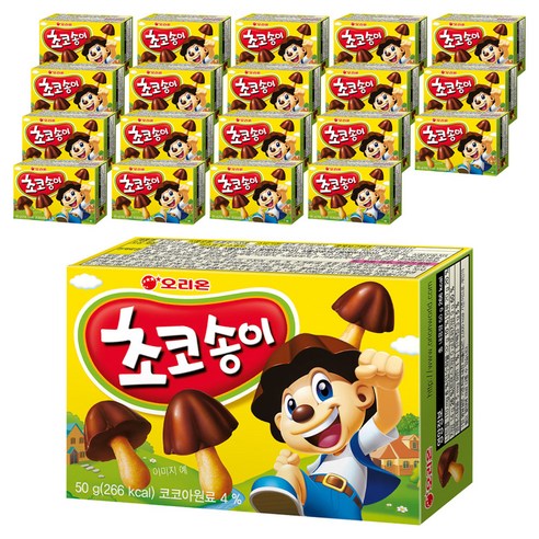 오리온 초코송이, 50g, 20개