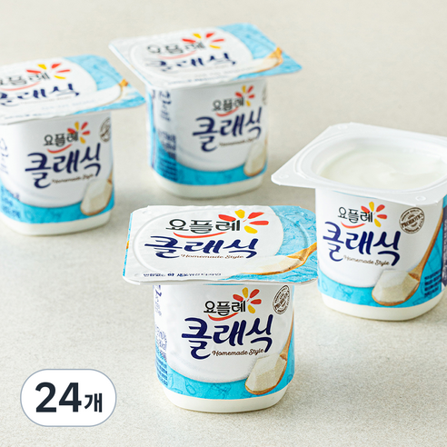 요플레 클래식, 85g, 4개입, 6개