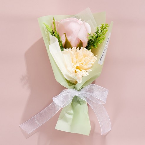 [오케이나우ㅣ강추] 납골당을 위한 우아한 표현: 마켓피아 납골당 추모 조화 미니 플라워 꽃다발 [OKNOWㅣ추천상품]
