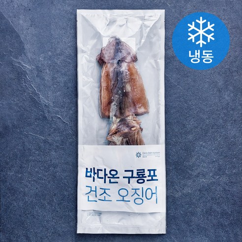포항시인증 구룡포 건오징어 국산 (냉동), 225g(5미), 1개